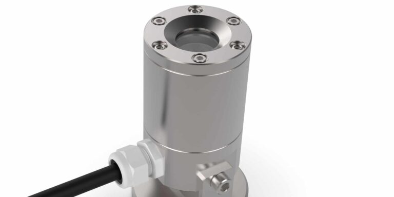 A close-up rendering of an exterior lighting fixture